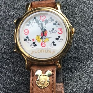 collectible musical Mickey Mouse watch from Lorus
